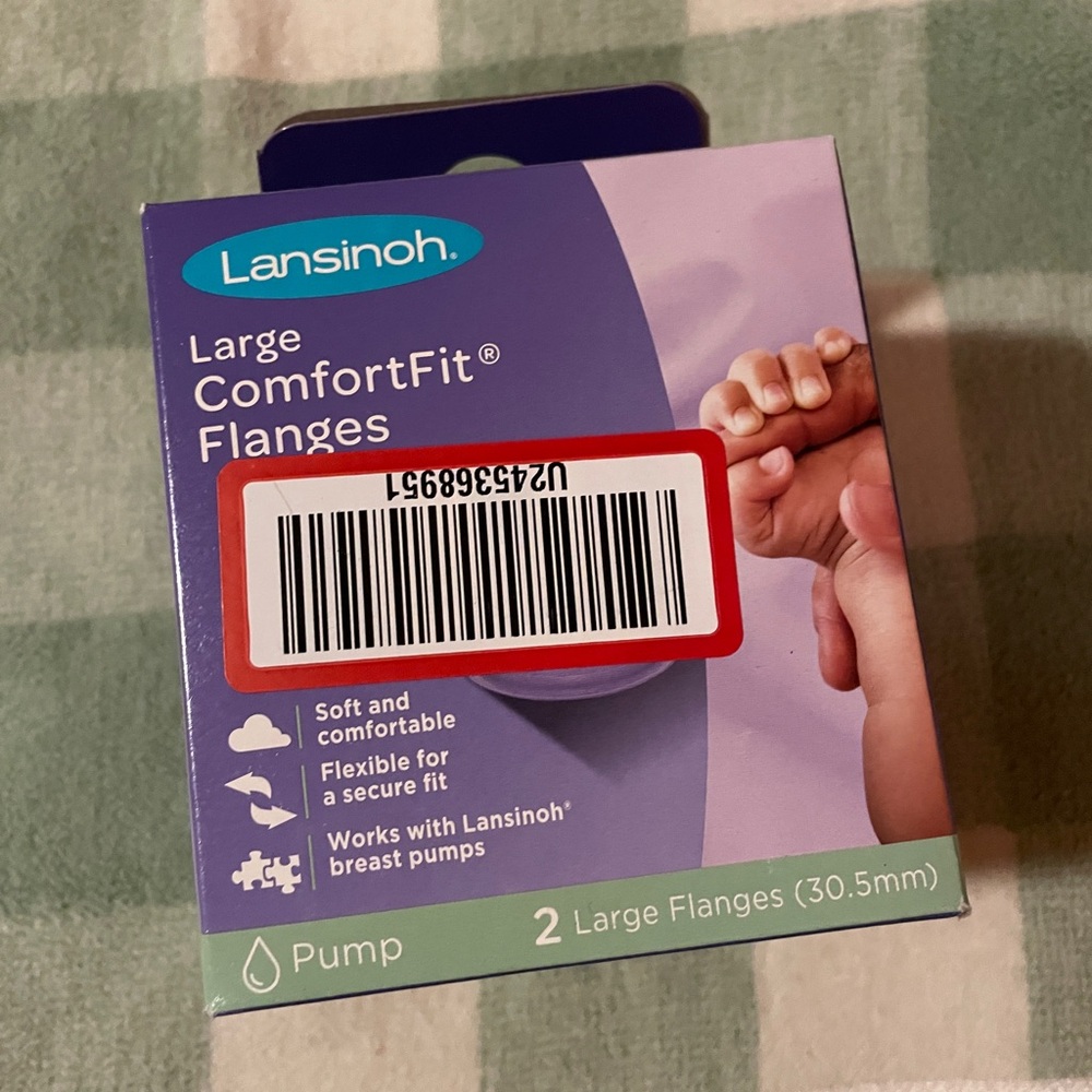 Lansinoh Large ComfortableFit Flanges 30.5 mm